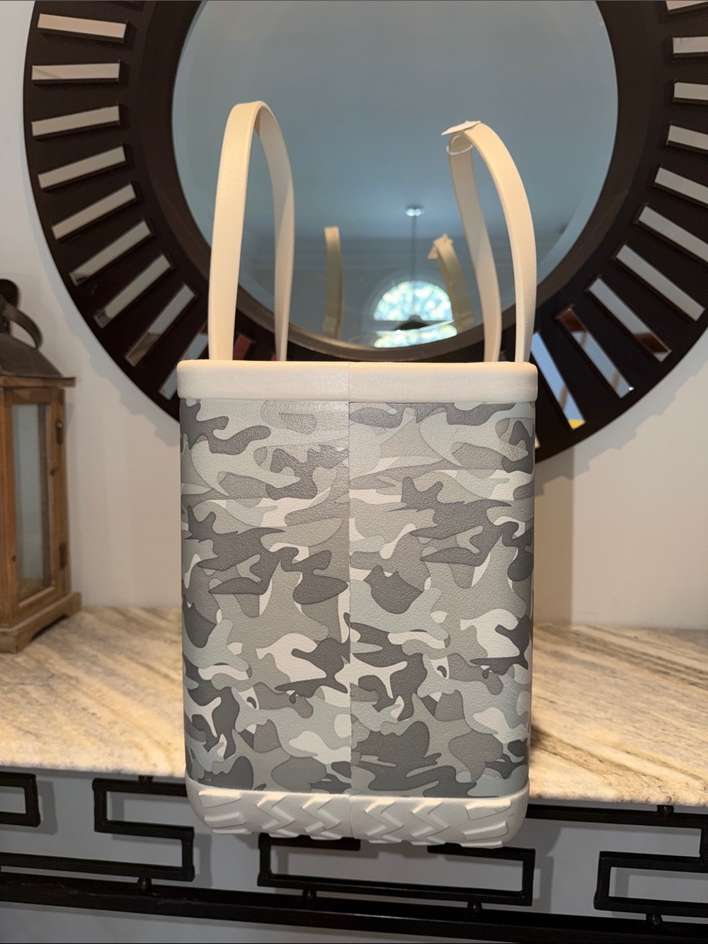Bogg Bag Large Tote in Grey Camo by - Picture 4 of 5